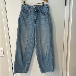 Madewell the curvy perfect vintage wide leg crop jean